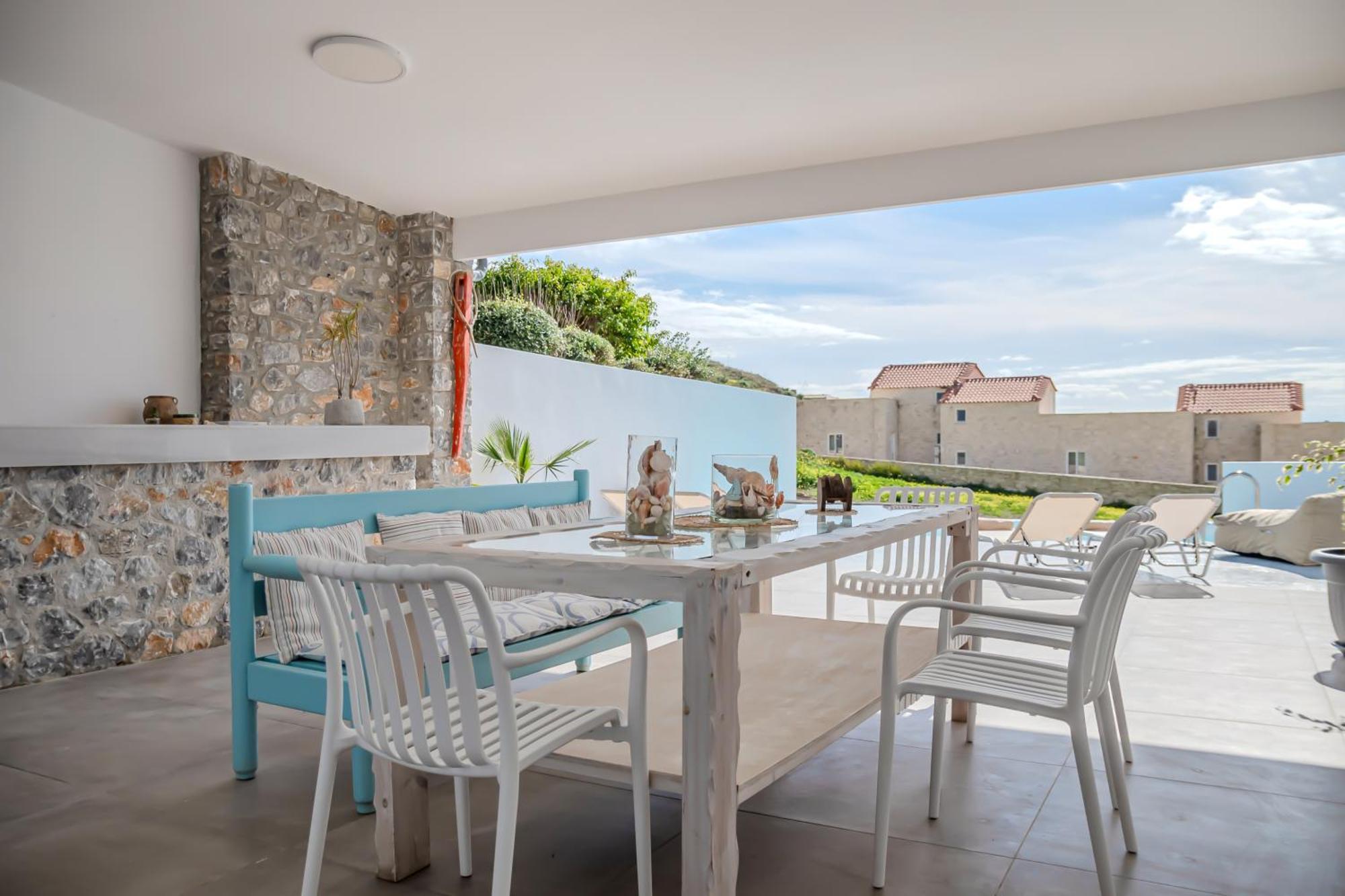 Mythos Villas Damnoni Exterior foto