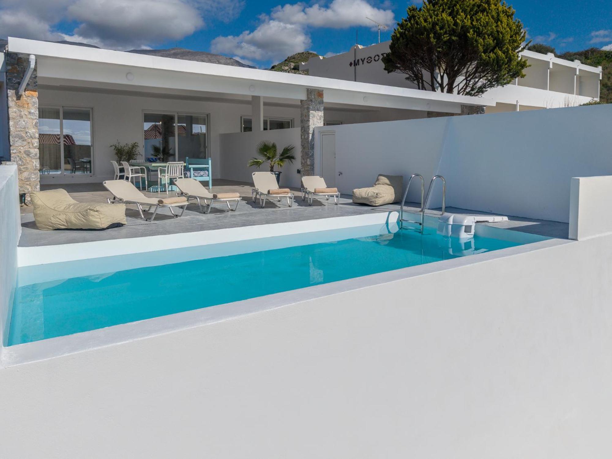 Mythos Villas Damnoni Exterior foto